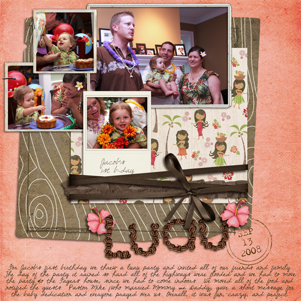 First Birthday Luau