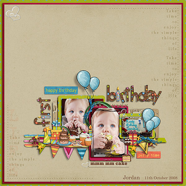 First Birthday
