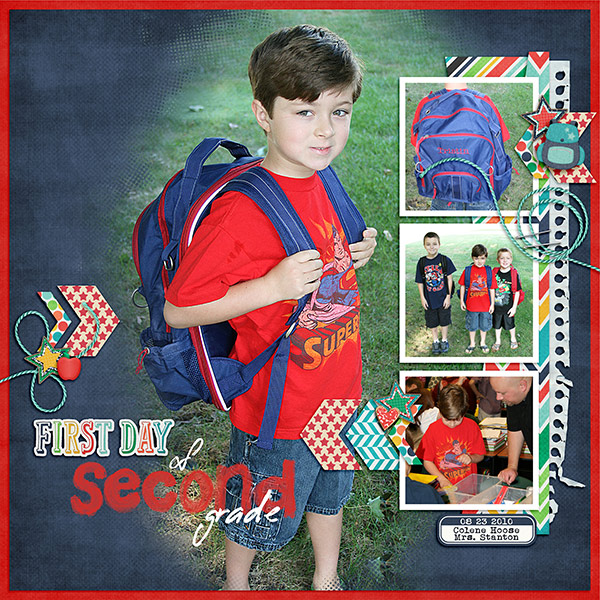 First Day of 2nd Grade