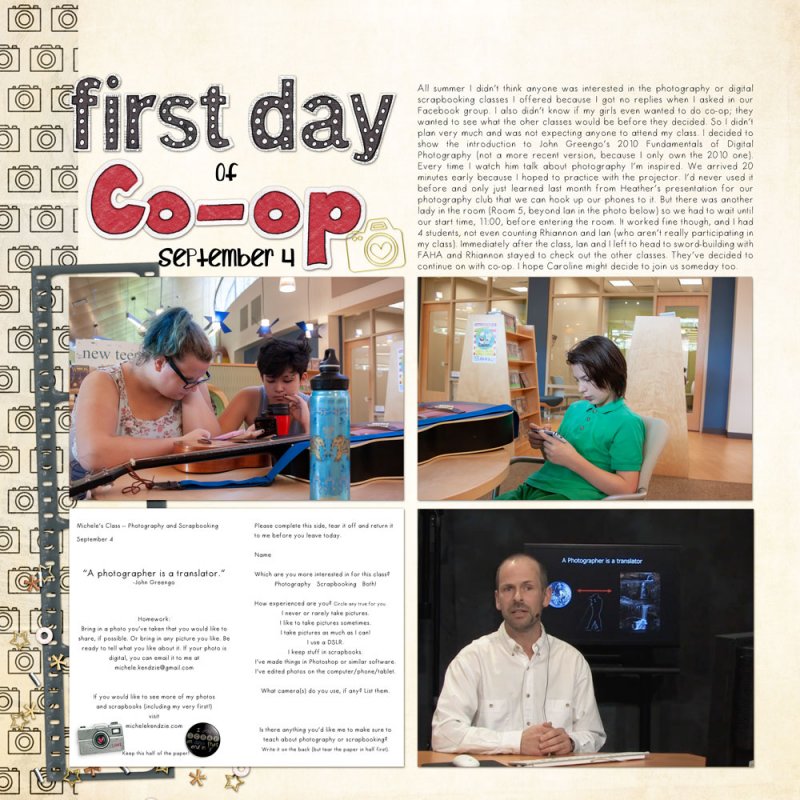 first day of co-op