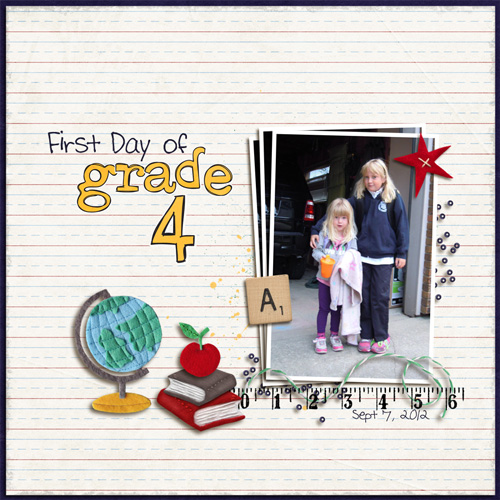 First Day of Grade 4