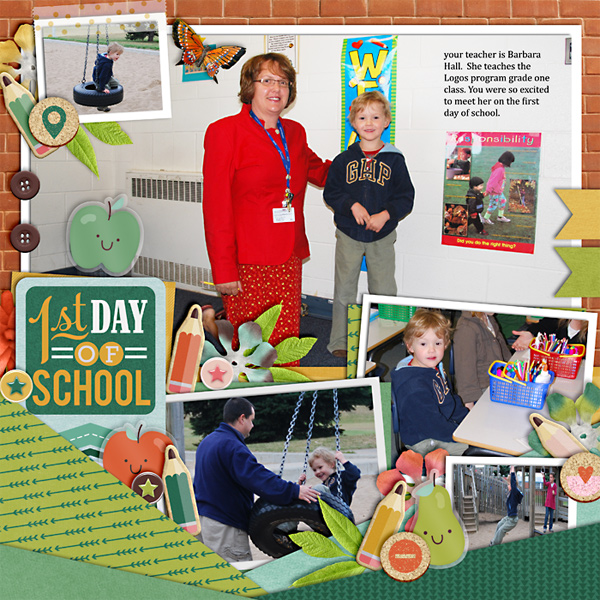 First Day of Grade One (page 2)