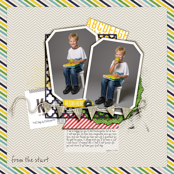 first day of kindergarten