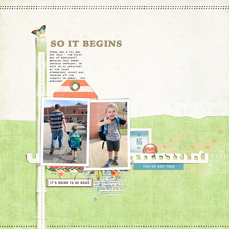 First Day of Preschool
