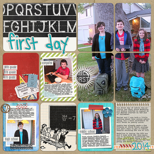 First Day of School 2014