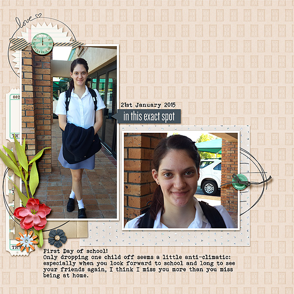 First day of school