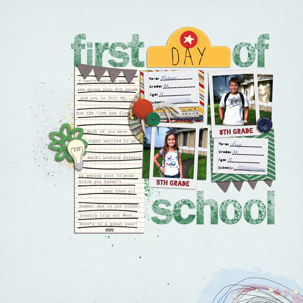 First Day of School