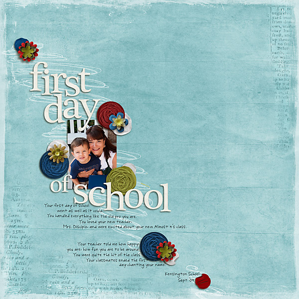First Day of School