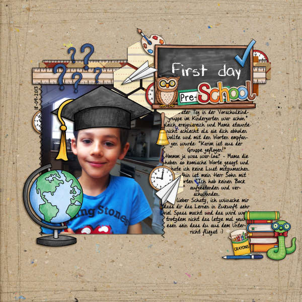 First day Pre-School