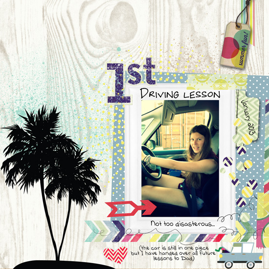 first driving lesson
