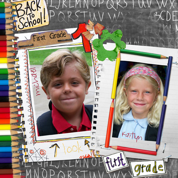 First Grade - First Day Back
