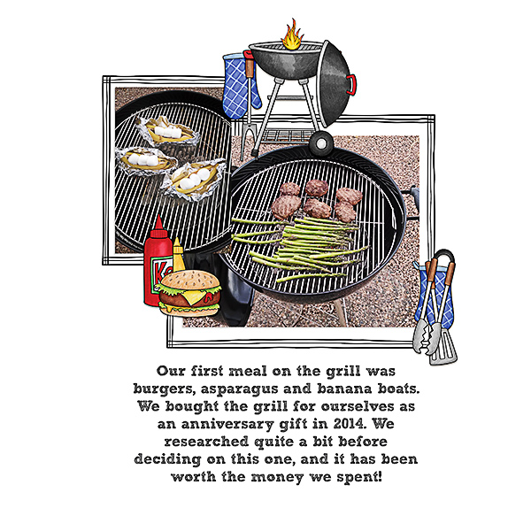 First Grilled Meal