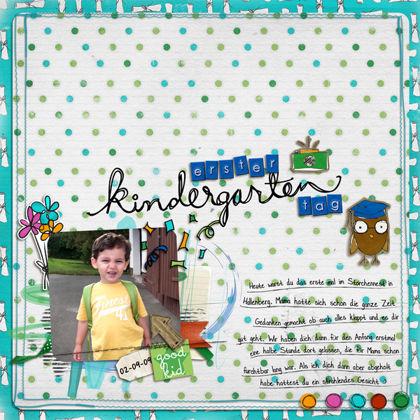 first kindergarten day