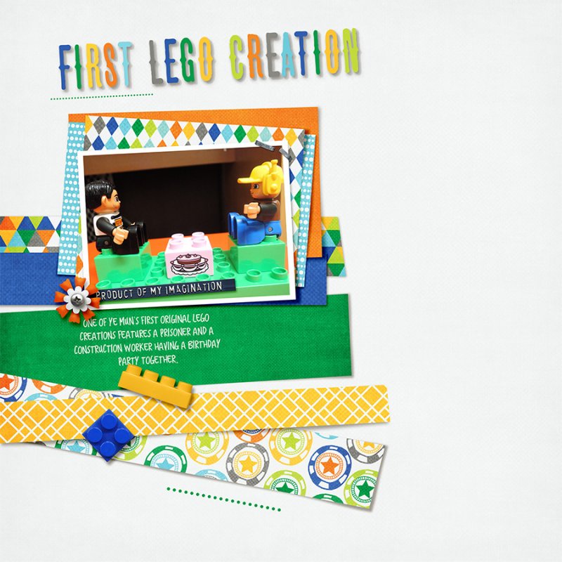 First Lego Creation
