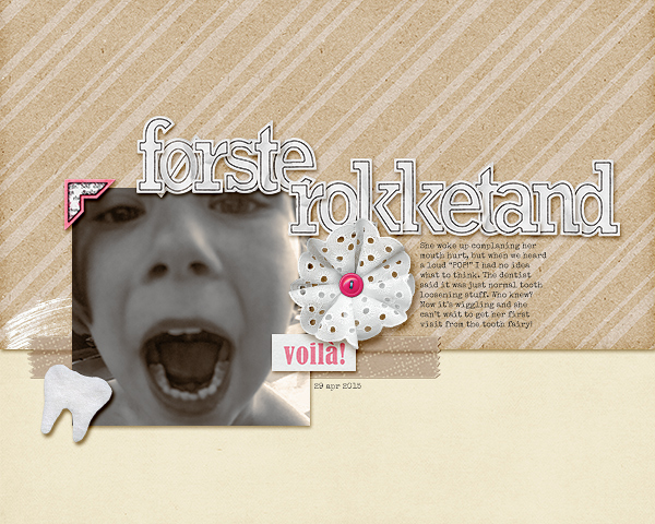 First Loose Tooth