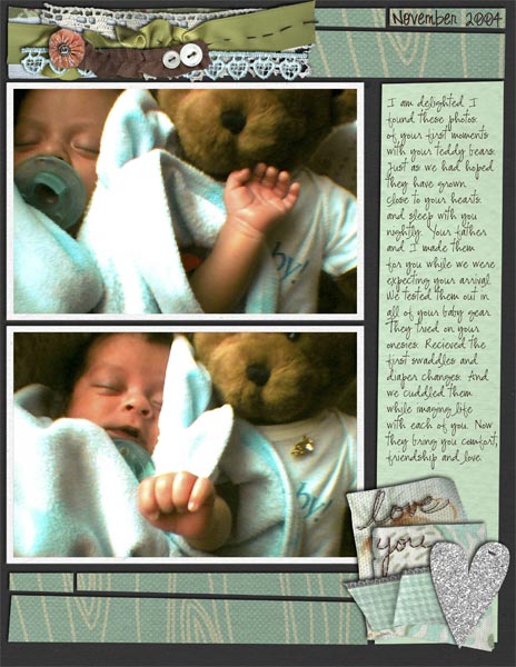 First Moments with Teddys