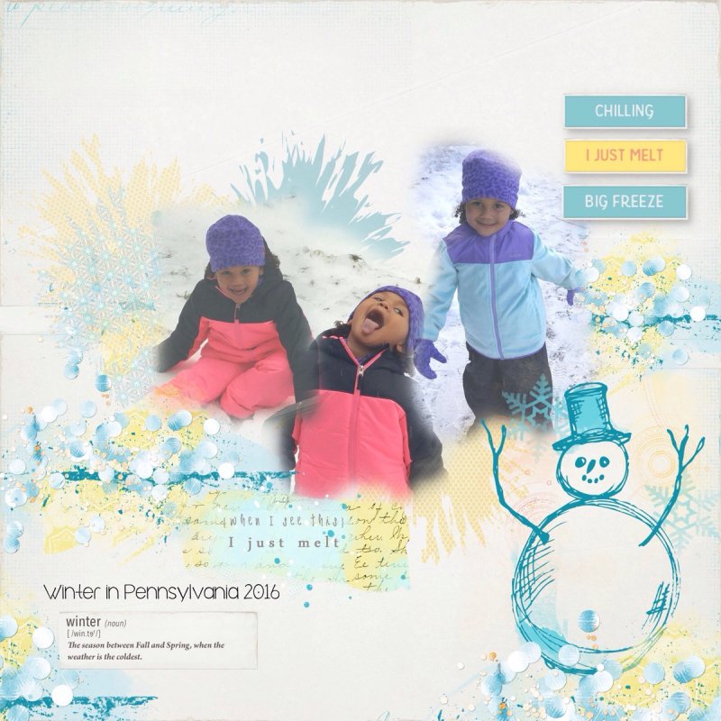 First Play in the Snow