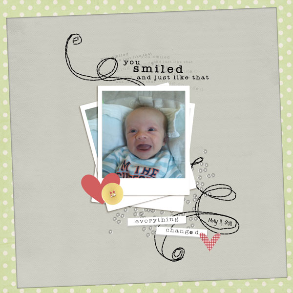 First Smile!