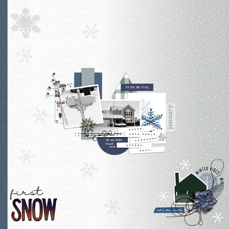 First Snow Jan 2022