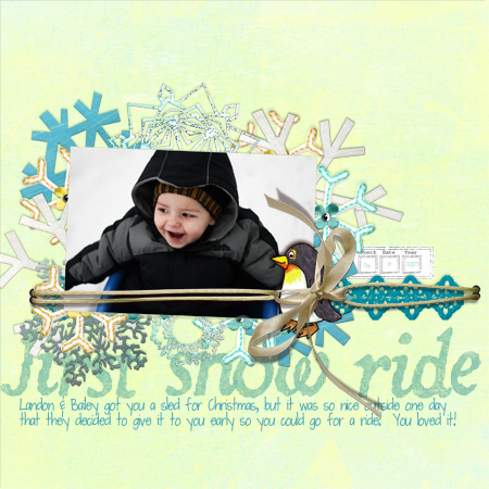 First Snow Ride