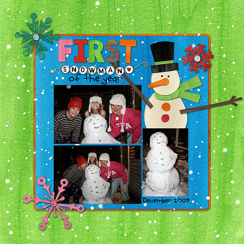 First Snowman