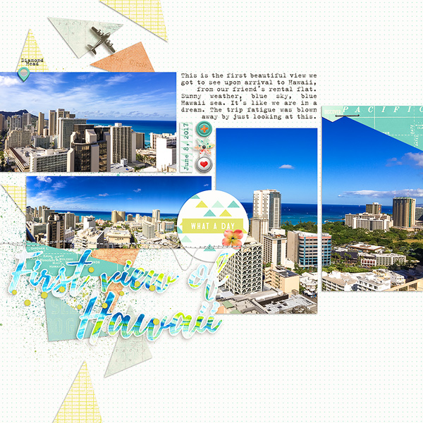First view of Hawaii