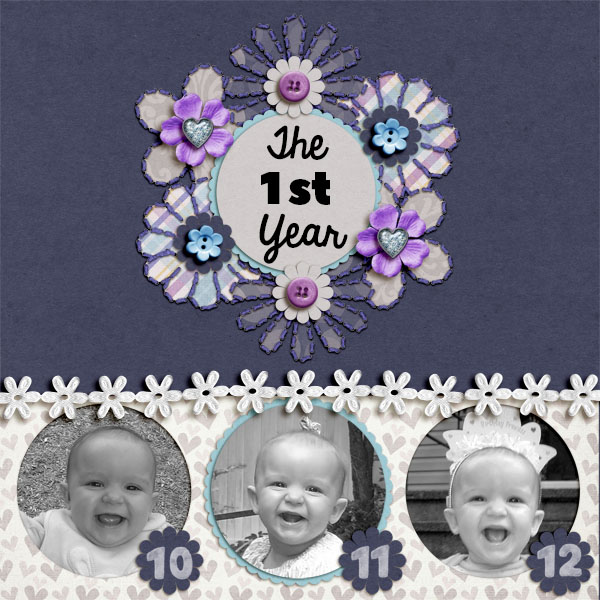 First Year Double Page - Right Side