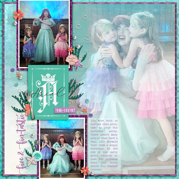 Five & Fin-tastic | February Template Challenge