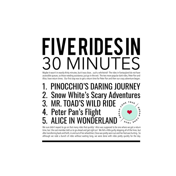 Five Rides