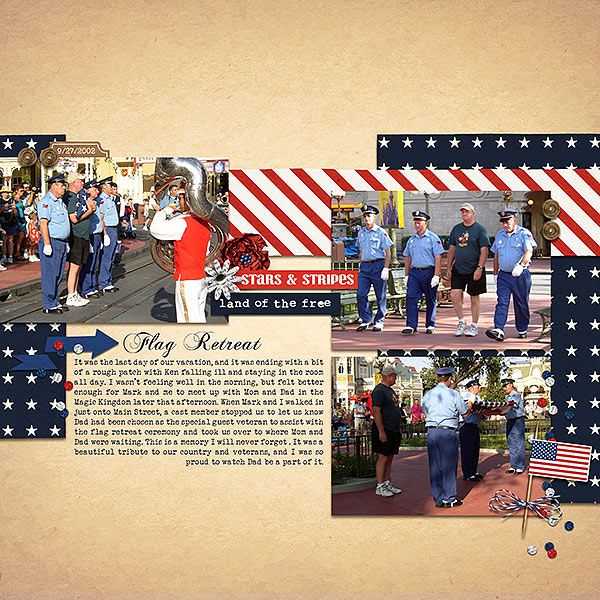 flag retreat
