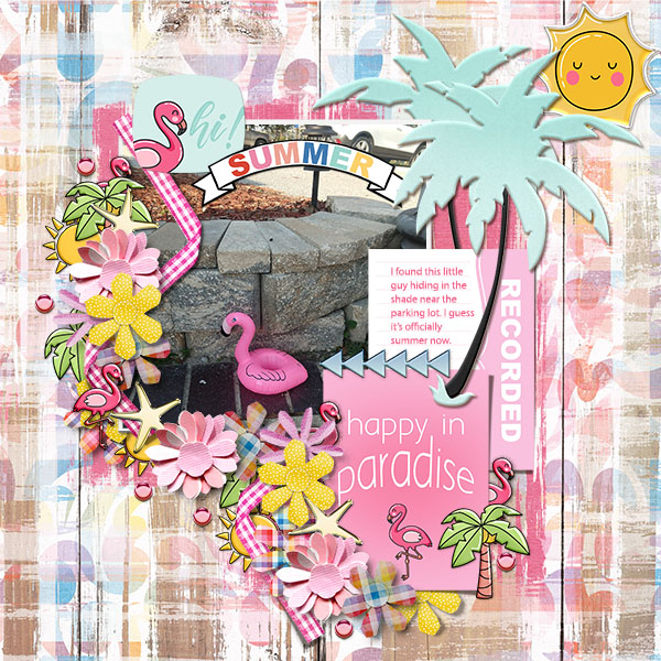 Flamingo Float