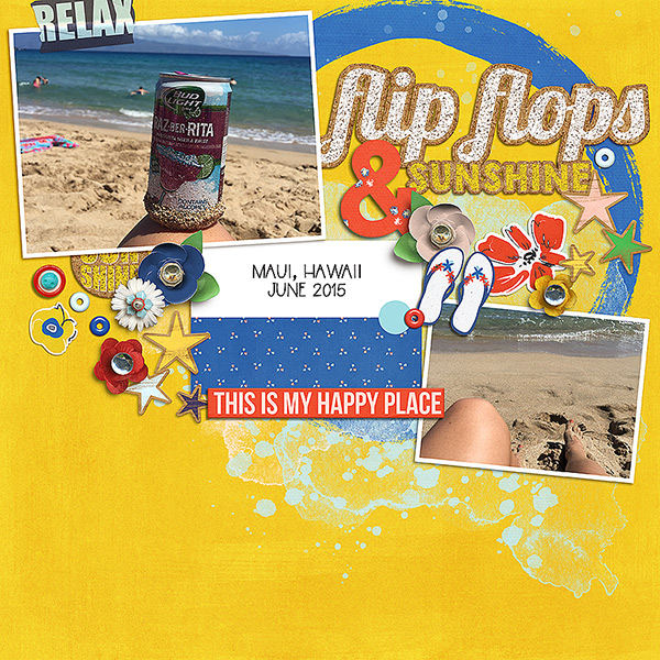 flip flops and sunshine