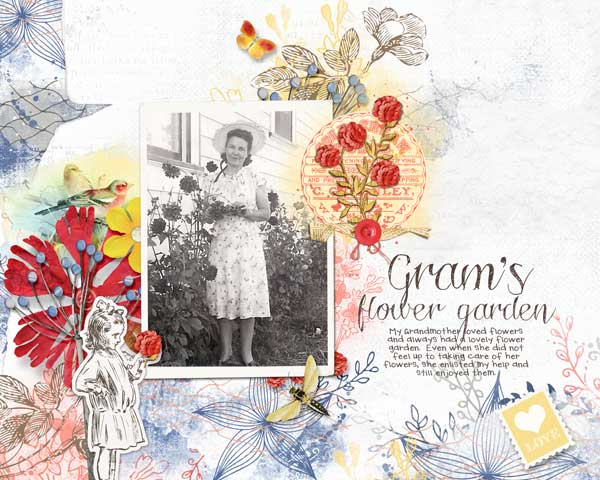flower garden