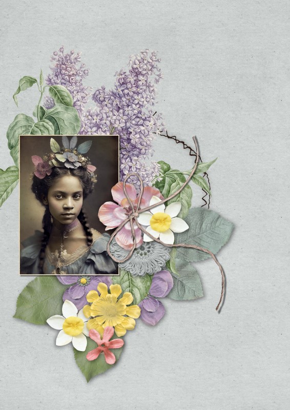 Flower lady