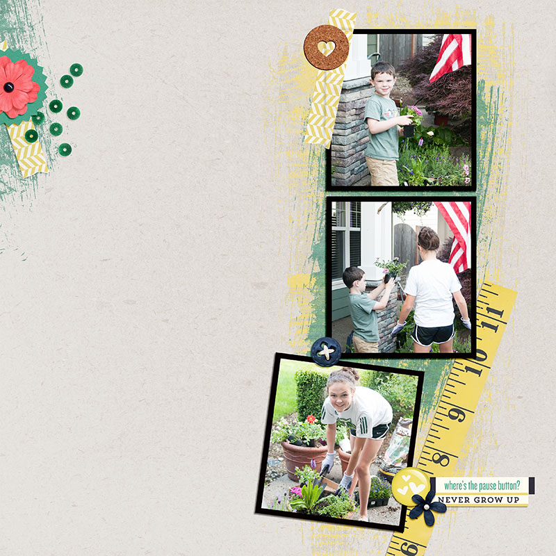 Flower planting