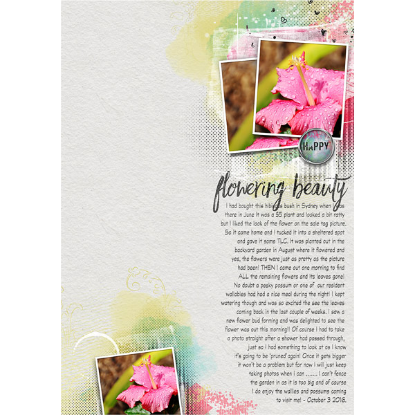 FLOWERING BEAUTY