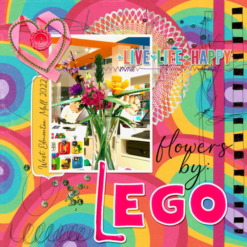 Flowers By Lego