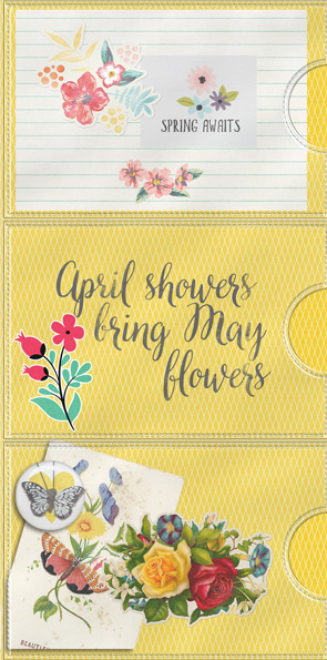 flowers in pocket
