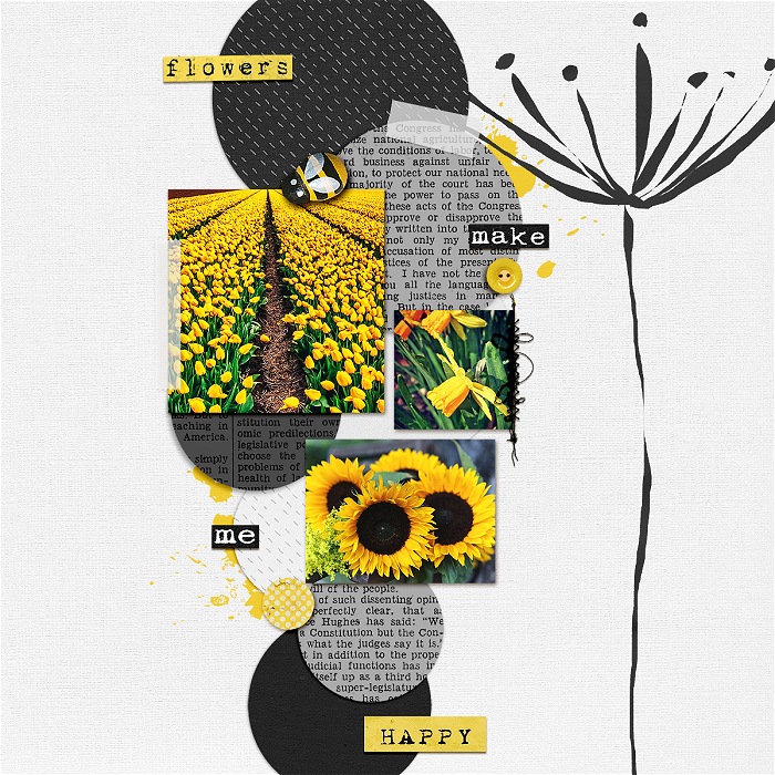 Flowers Make Me Happy