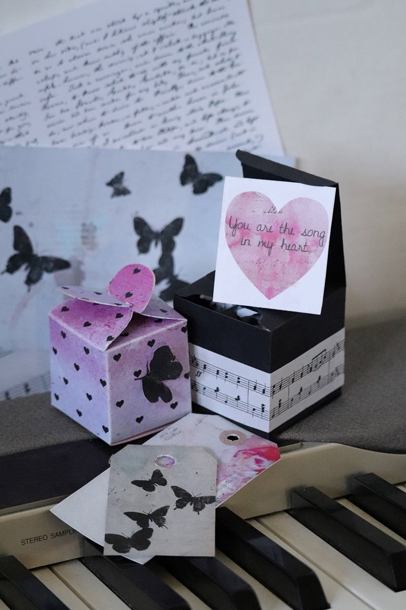 Flutter Printable Gift Boxes