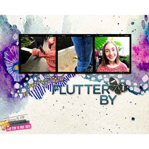 Flutterby Triptych