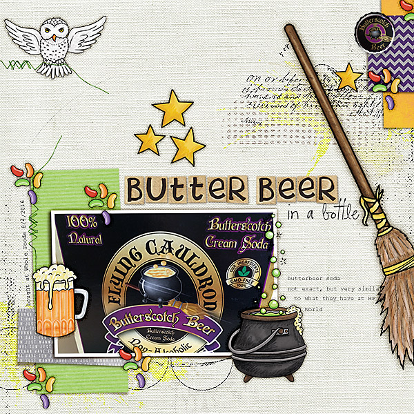 Flying Cauldron (Butterscotch Soda) [Aug Temp Chall]