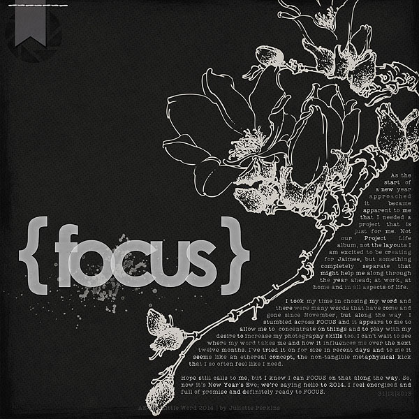 FOCUS | why I chose a word