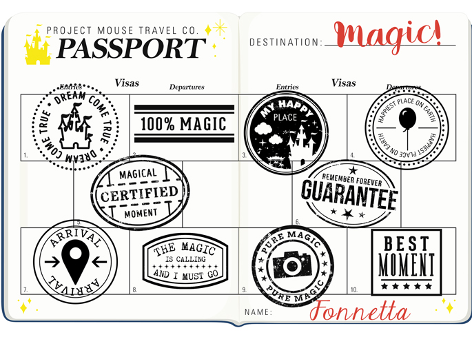 Fonnetta's Passport COMPLETE