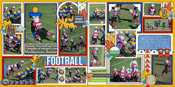 Football (Double Page)