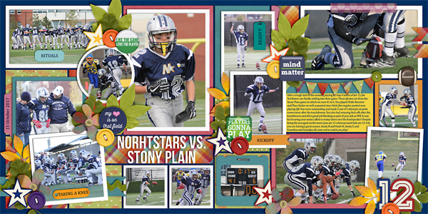 Football Game (double page)