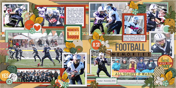 Football Memories (double page)