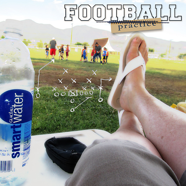 football practice