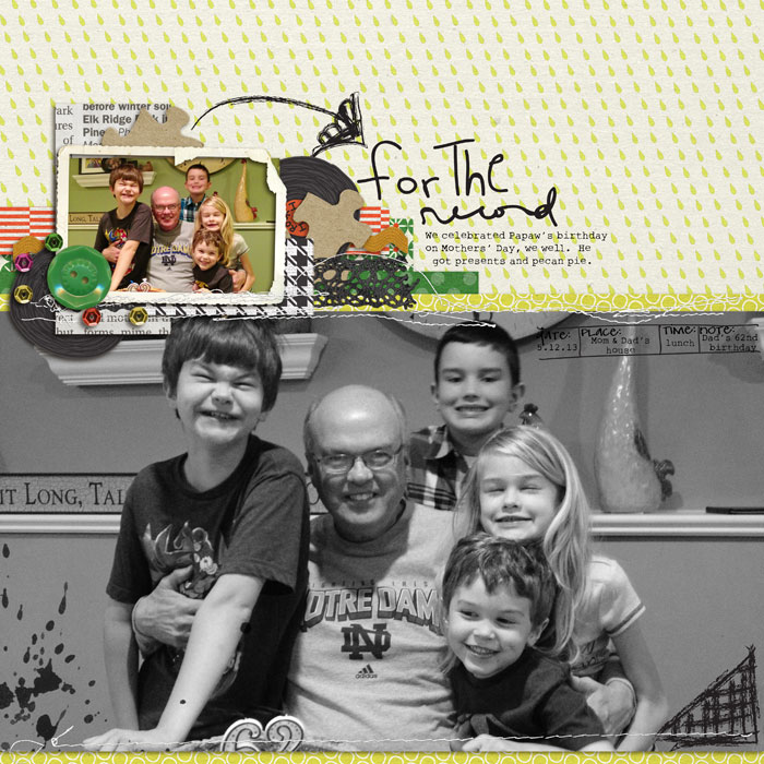 for the record.