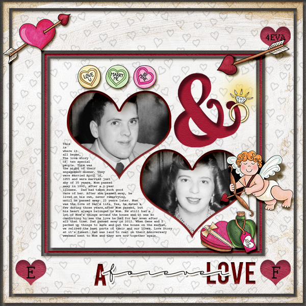 Forever Love (for Kate Hadfield's February Blog Challenge)